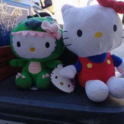 Hello Kitty  Plushies