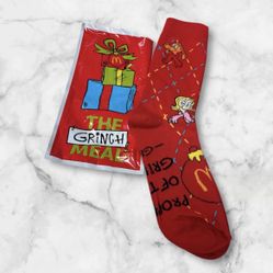The Grinch Red Socks McDonald’s 