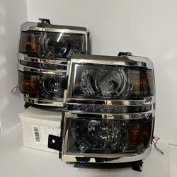 14 2015 Chevy Silverado Headlights