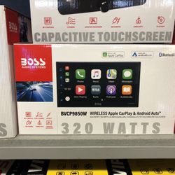 Boss Elite 7 Inch Apple CarPlay And Android Auto Stereo 