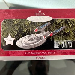 Hallmark Star Trek First Contact Uss Enterprise