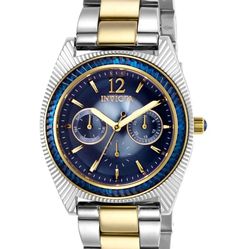 Invicta two tone  sapphire bezel