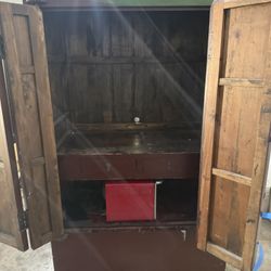 Solid Wood Armoire