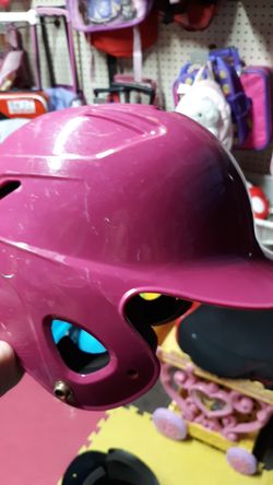 Girls baseball helmet size six to six and a half