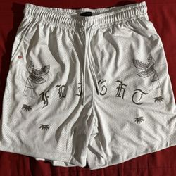 Nike Air Jordan Artist Series by Umar Rashid Shorts White Men’s Size XL