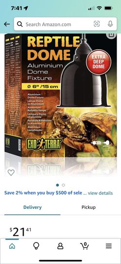 Exo Terra Reptile Dome Fixture