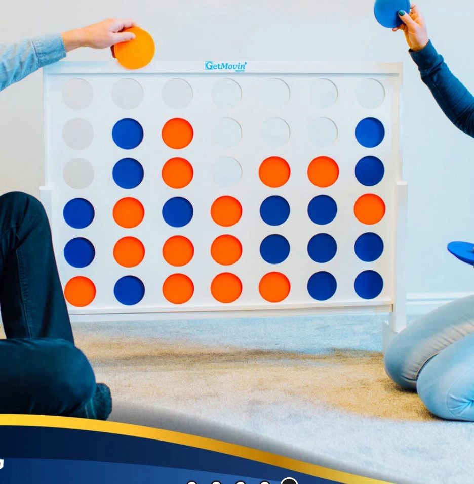 Outdoor/Indoor Family Game Giant 4-in A Row
