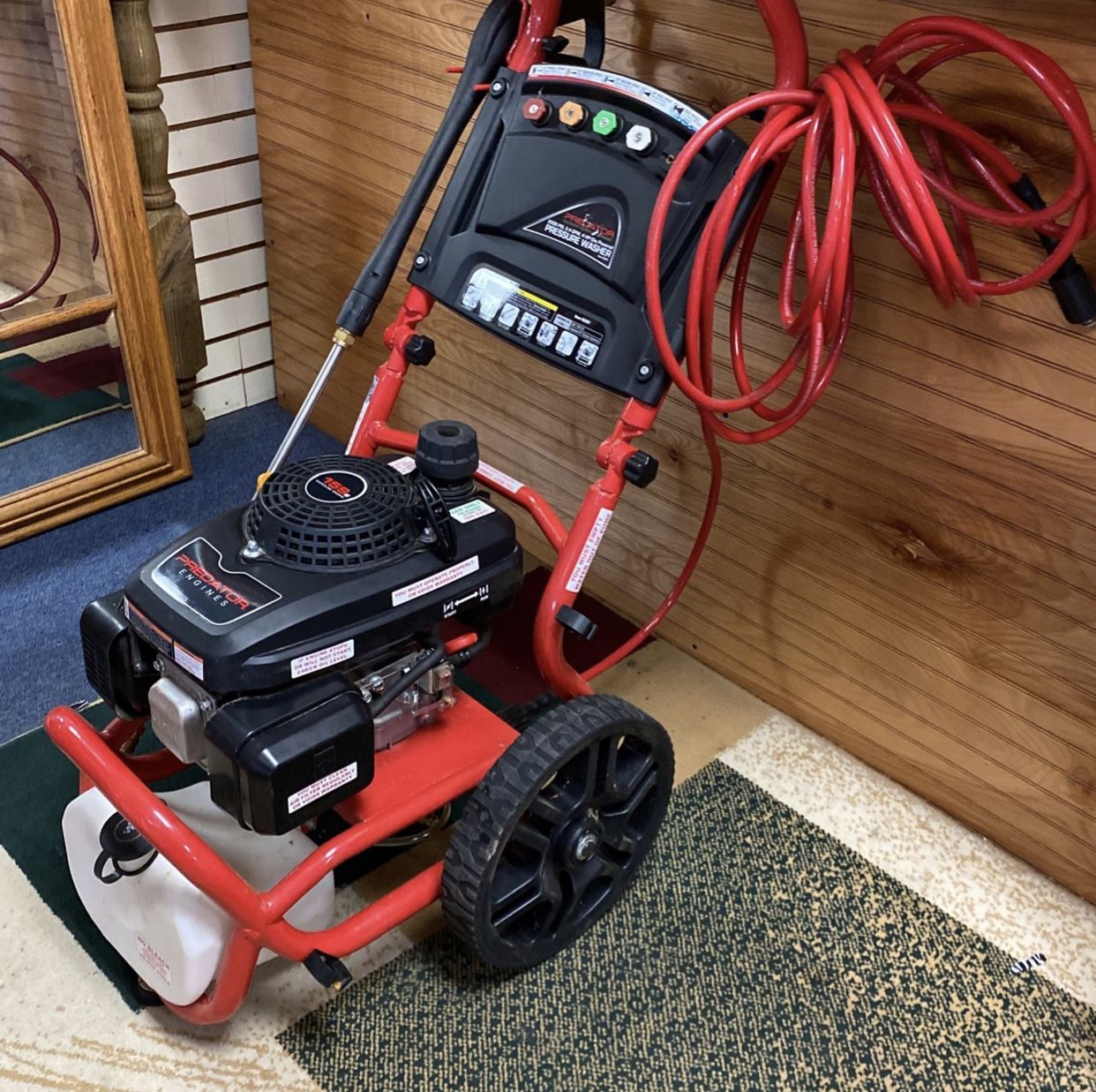 predator pressure washer 2500