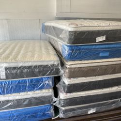 Mattress Brand New Great Quality Queen Size Pillow Top 
