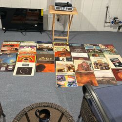 Vintage Vinyl Record Lot (51) - Rod McKuen, Johnny Mathis & More !