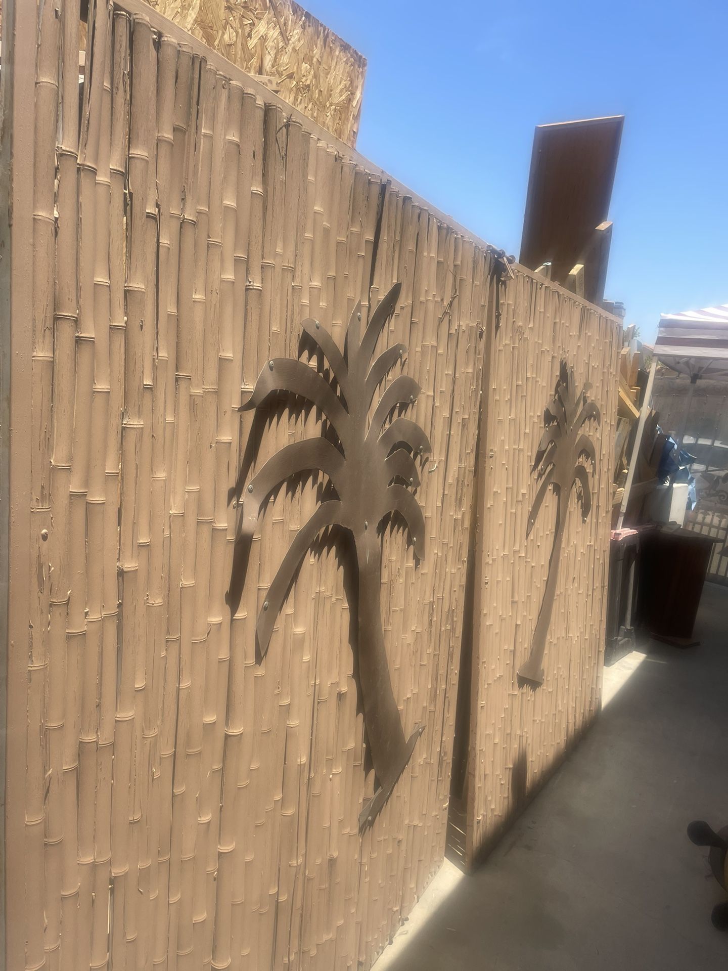 PUERTA TRASERA METAL 74x12 BACK DOOR GOOD CONDITION 🚪 BACK DOOR BACK DOOR