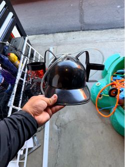 Can drinking hat