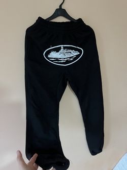 ‼️NEW Corteiz Jogger Pants Big Logo With Cuffs💔