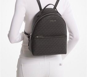 Michael Kors Signature Logo Backpack
