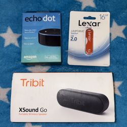 Echo Dot Alexa & More-All Bnew!