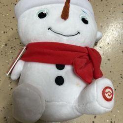 Hallmark Snow Man singing plush toy