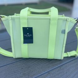 Kate Spade Lime Mesh Tote