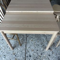 Ikea dining table With 6 Stools And 3 Chairs