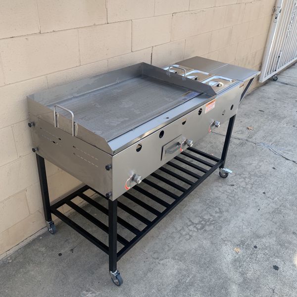 Taco Cart /new Griddle / Catering/ Plancha/ Quemadores De Alta Presión