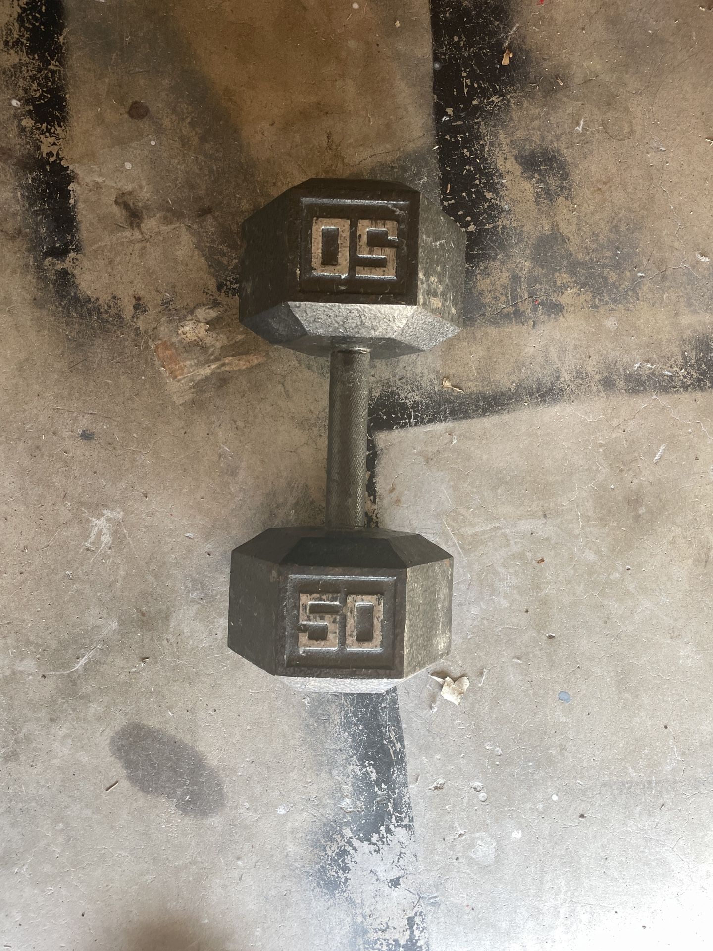 50lb single Dumbbell 