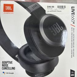 NEW JBL Live 660NC Bluetooth Wireless Over-ear Noise-cancelling Headphones