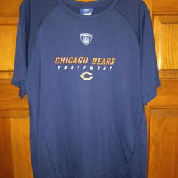 YOUTH XL (18/20) CHICAGO BEARS EQUIPMENT REEBOK SHIRT 