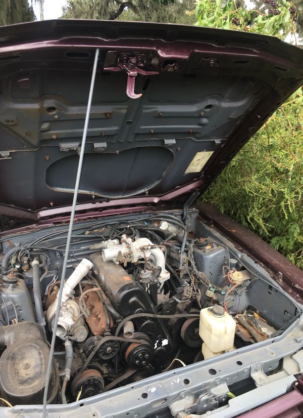 1984 Turbo Rs Rare Mercury Capri Fox Body Buble Back For