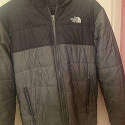 north face mens double sided jacket 