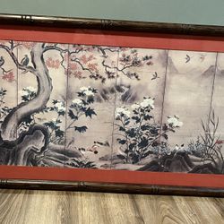 Print In Wooden Frame With Glass 