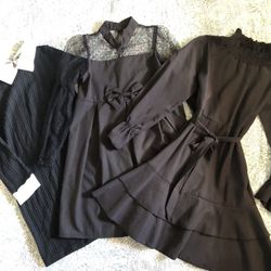 Girls Black Dresses Size 6