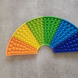 Jumbo Rainbow Figet Pop It