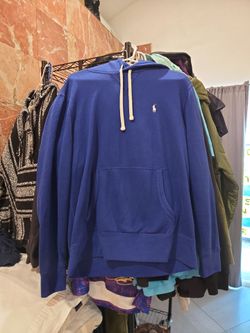 Polo Ralph Lauren Blue Pullover Hoodie