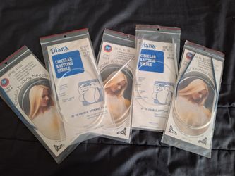 Boye and Diana brand circular knitting needles
