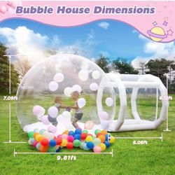 Gender Reveal Bubble Dome