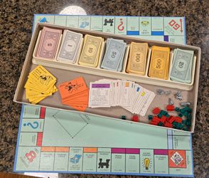 1985 Monopoly Game