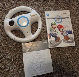 Mario Kart Wii With Wheel  Nintendo Wii
