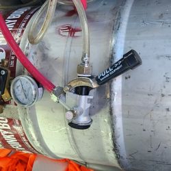 Empty Keg An Tap