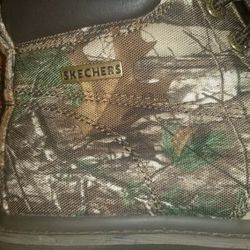 Sketcher Camouflage boots. New Size 9.5 Men