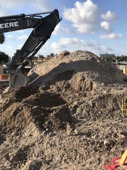 Patio fill hole fill dirt $120