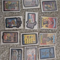Garbage Pail Kids Card Lot – 1986, 1988, & 1991 Cards (12 Total)