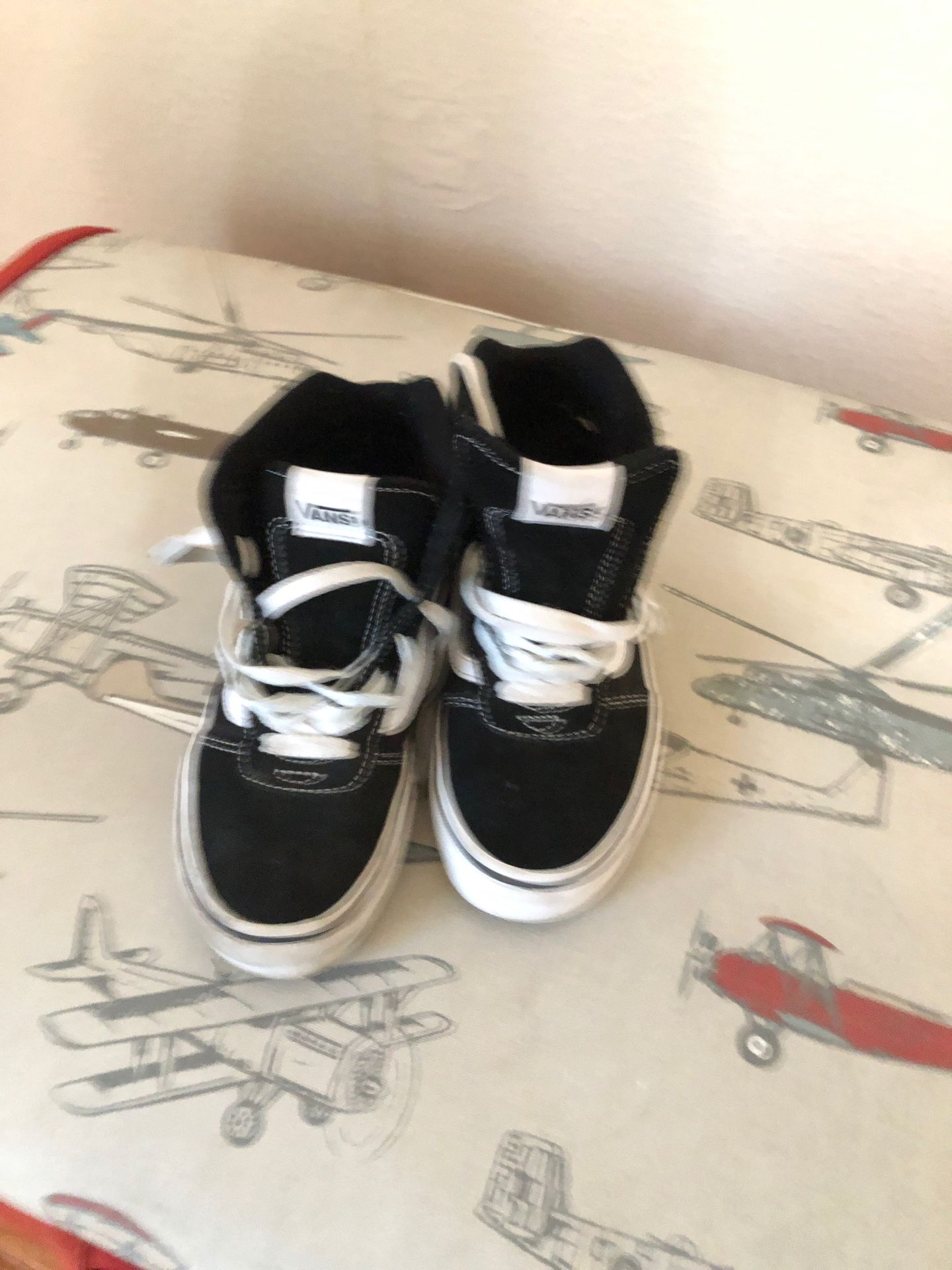 Vans shoes size 2.5 youth