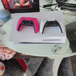 Playstation 5 With 2 Controllers. Like NEW