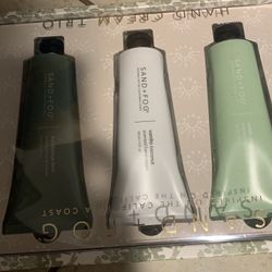 Sand + Fog Hand Cream Trio THREE 4 OZ TUBES OF HAND CREAM $25