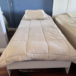 Mattress And Bed Frame Twin  Size 