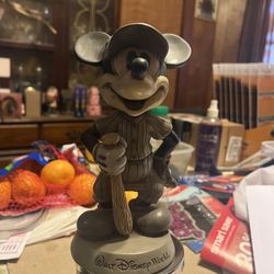 Mickey Mouse Baseball Bobblehead Collectible 