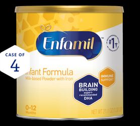 Enfamil brand new and sealed 9 cans