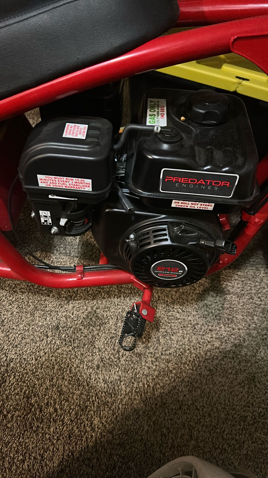 Coleman B200r Predator 212 Swap 