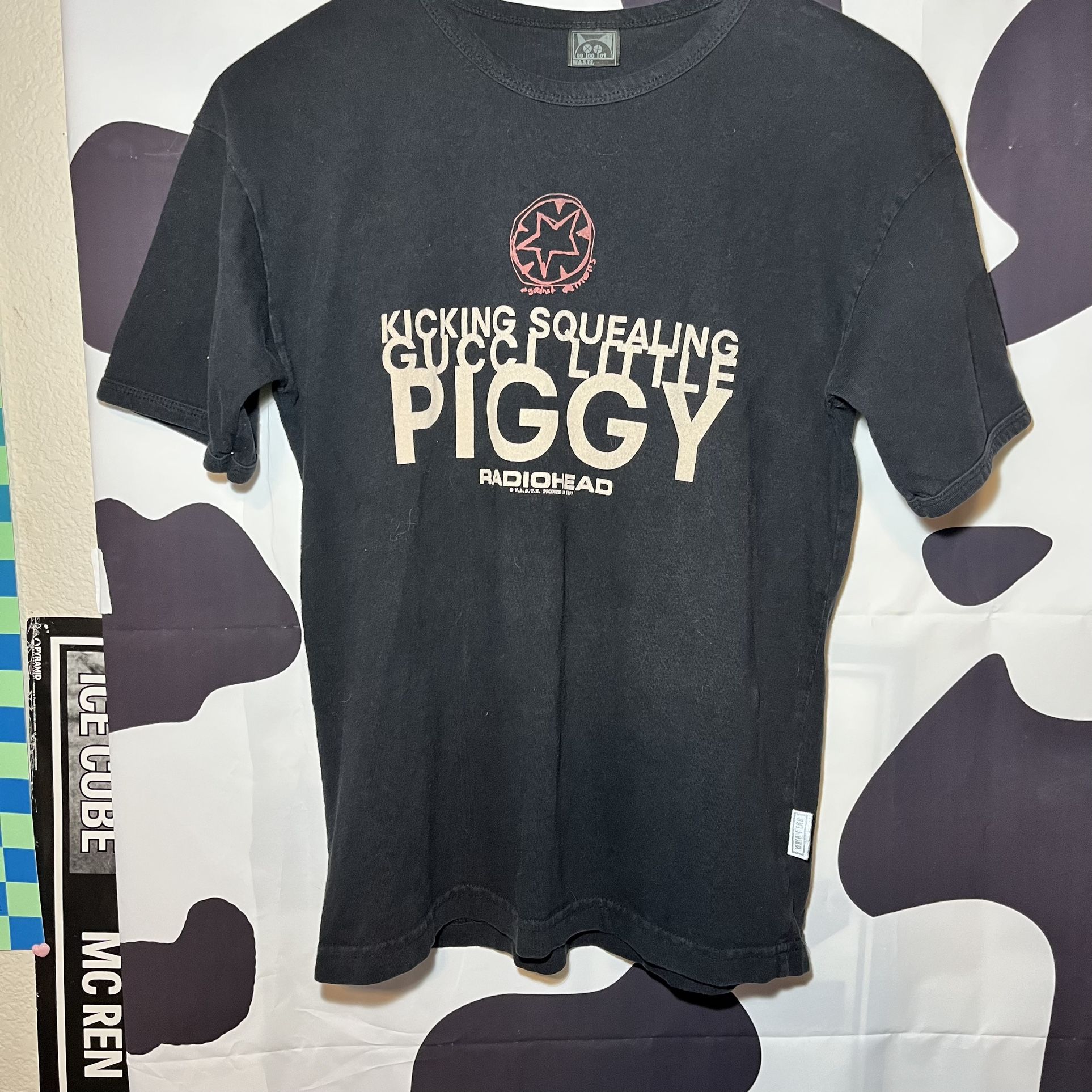 Vintage Radiohead Shirt 1997 Medium