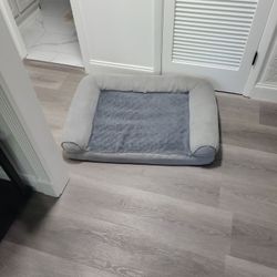 Gray Dog Bed Excellent Condition!
