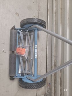 American Reel Push Lawn Mower